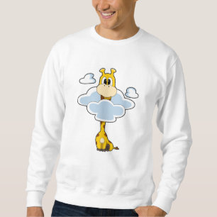 Sweatshirt Girafe aux nuages