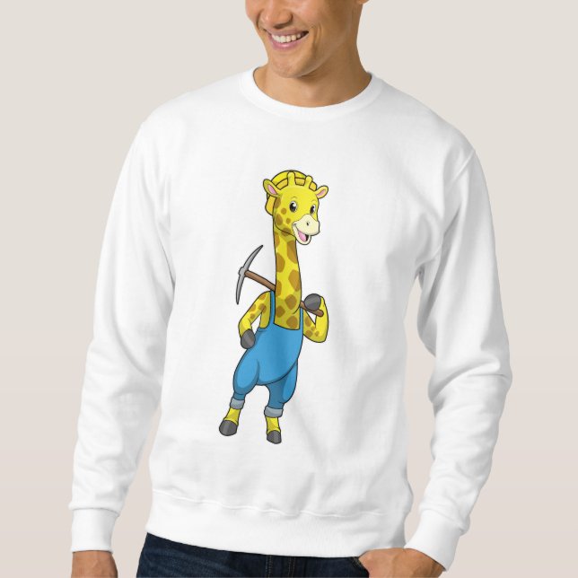 Sweatshirt Giraffe de Miner (Devant)