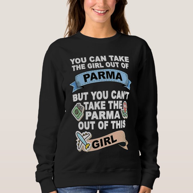 Sweatshirt Girl from Parma  Relocation From Parma (Devant)