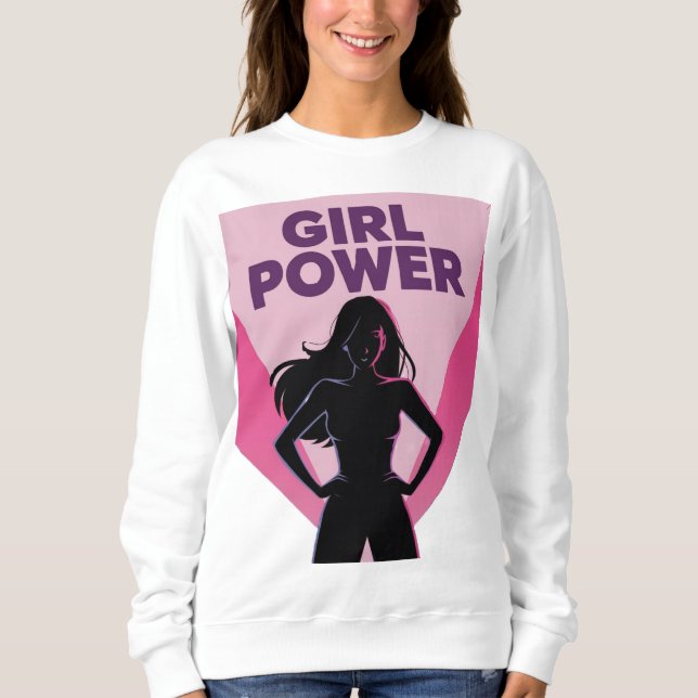 SWEATSHIRT GIRL POWER (Devant)