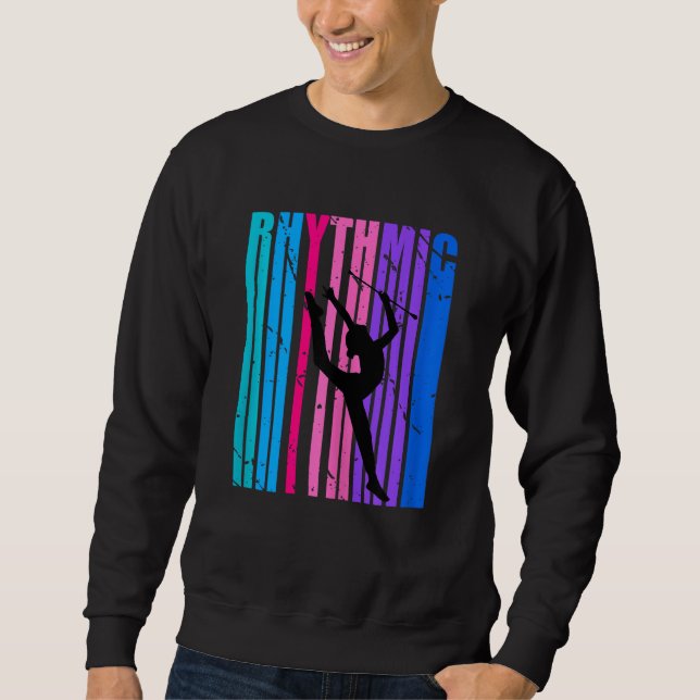 Sweatshirt Girls Cute Rhythmic Gymnastics Daughter Queen Gymn (Devant)