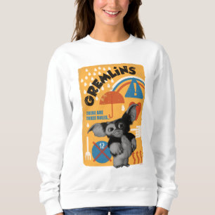 Sweatshirt Gizmo   Il Y A Trois Règles