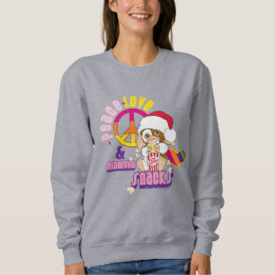 Sweatshirt Gizmo Peace Love & Midnight Snacks