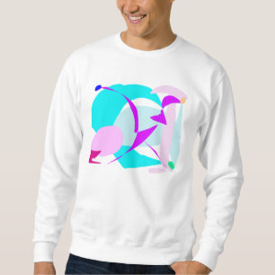 Sweatshirt Glacier frais d'oiseau de glace de nature de l'eau