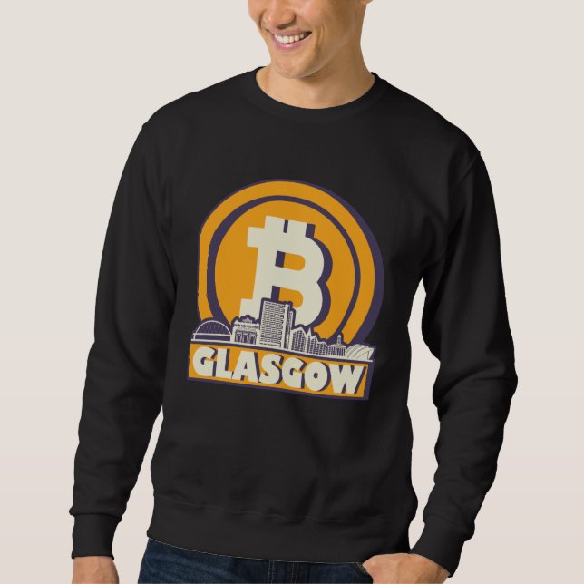 Sweatshirt Glasgow Bitcoin Maximalist (Devant)