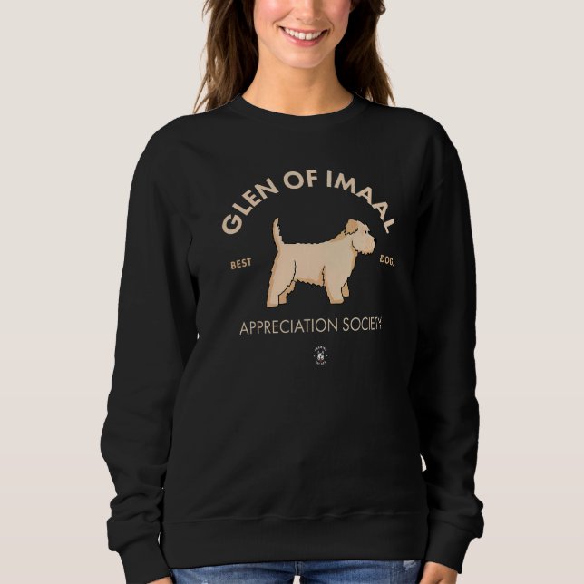 Sweatshirt Glen Of Imaal Terrier Appréciation Chien (Devant)