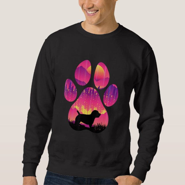 Sweatshirt Glen of Imaal Terrier Paw Mom Dad Dog  Women Men (Devant)