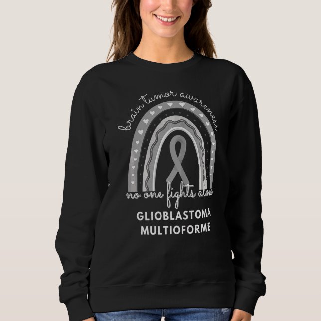 Sweatshirt Glioblastoma Multiforme Cerveau Tumeur Sensibilisa (Devant)
