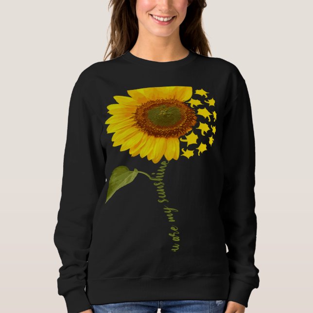 Sweatshirt Glisseur de sucre Tournesol (Devant)