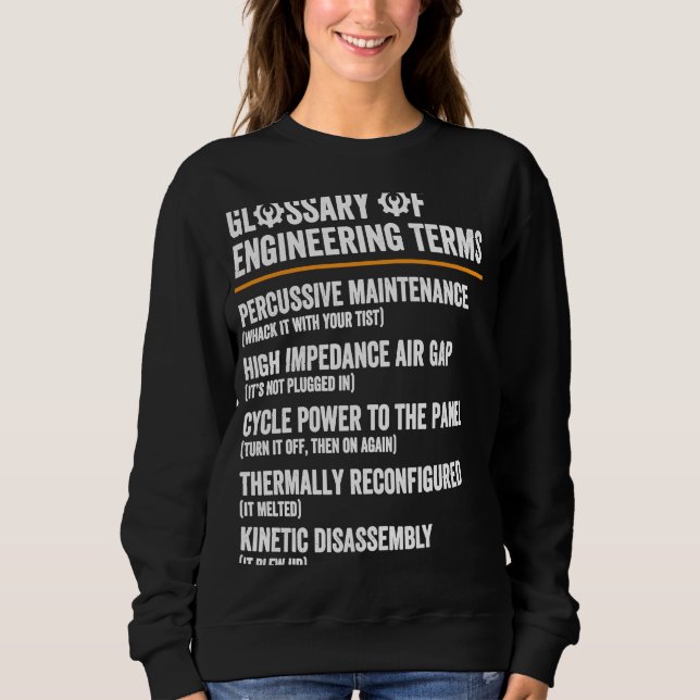 Sweatshirt Glossaire des termes techniques Définition de l'in (Devant)