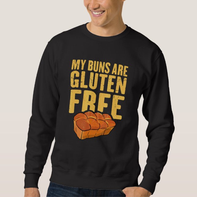 Sweatshirt Gluten Lifestyle Pain Celiac Maladie Décerné (Devant)