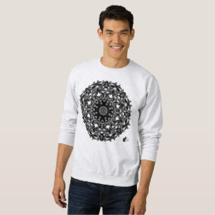 Sweatshirt Glyphe octa cinétique