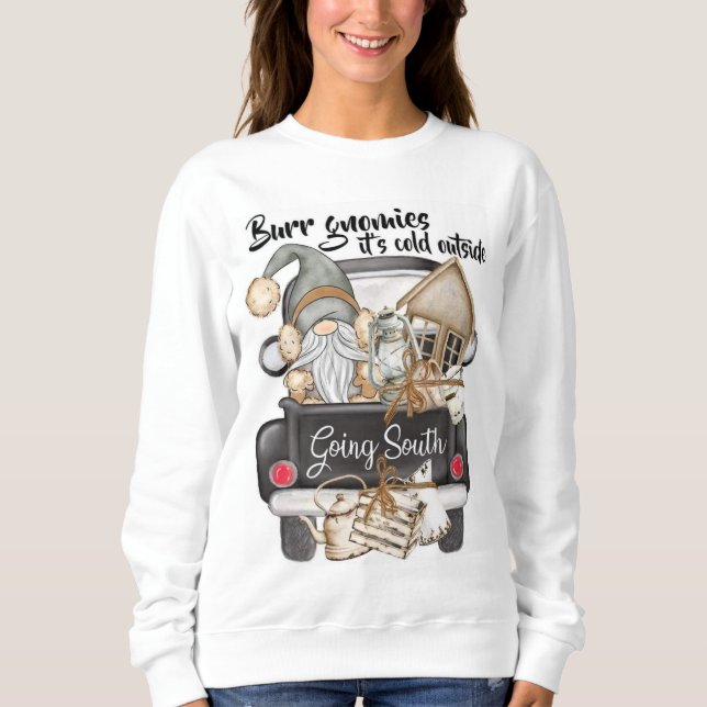 Sweatshirt Gnome (Devant)