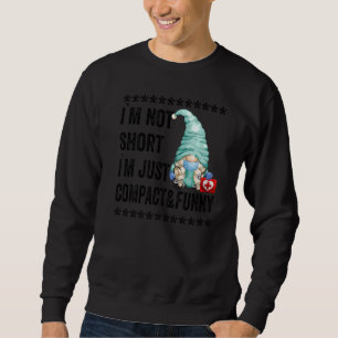 Sweatshirt Gnome Im Pas Court Pour Femmes Infirmière Sarcasti