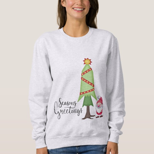 Sweatshirt Gnome mignonne (Devant)