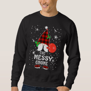 Sweatshirt Gnome sale Plaid Famille assortie Christma