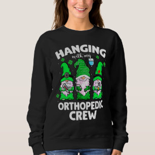 Sweatshirt Gnomes Amusants Paissant Avec Le Nur Orthopédique