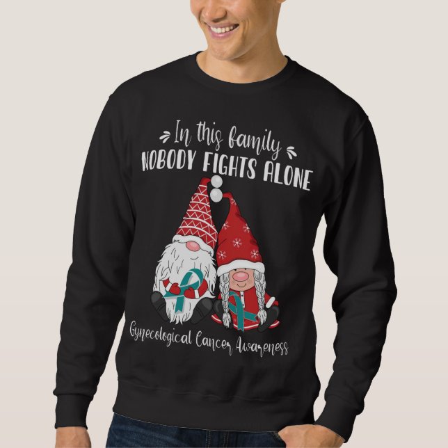 Sweatshirt Gnomes de Noël Pesée Supranucléaire Progressive (Devant)