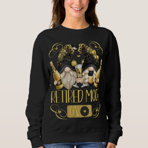 Sweatshirt Gnomes De Retraite Drôle Pour Les Femmes Retraitée