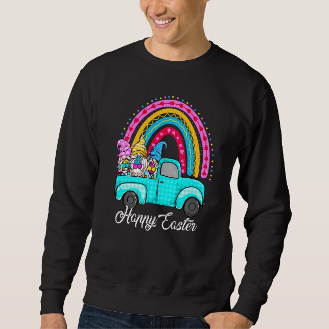 Sweatshirt Gnomes mignons Avec Oreilles De Lapin Chasse D'Oeu (Devant)