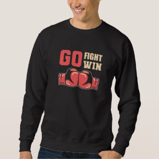 Sweatshirt Go Fight Win Boxer ou Athlete Premium