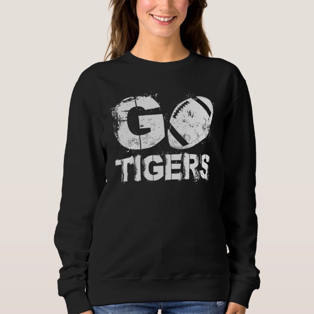 Sweatshirt Go Tigers Football (Devant)