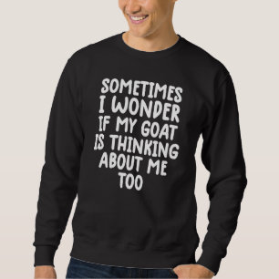 Sweatshirt Goa Goat Tee Retro Goa Hommes Agriculture