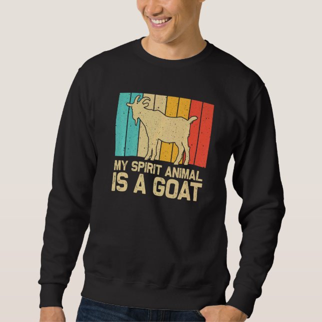 Sweatshirt Goat For Men Women Kids Goat Whisperer (Devant)