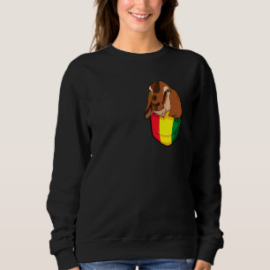 Sweatshirt Goat Pocket JunetDix Cute Melanin Pride Africaine