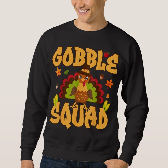Sweatshirt Gobble Squad Turquie Design - Gobble Squad (Devant)