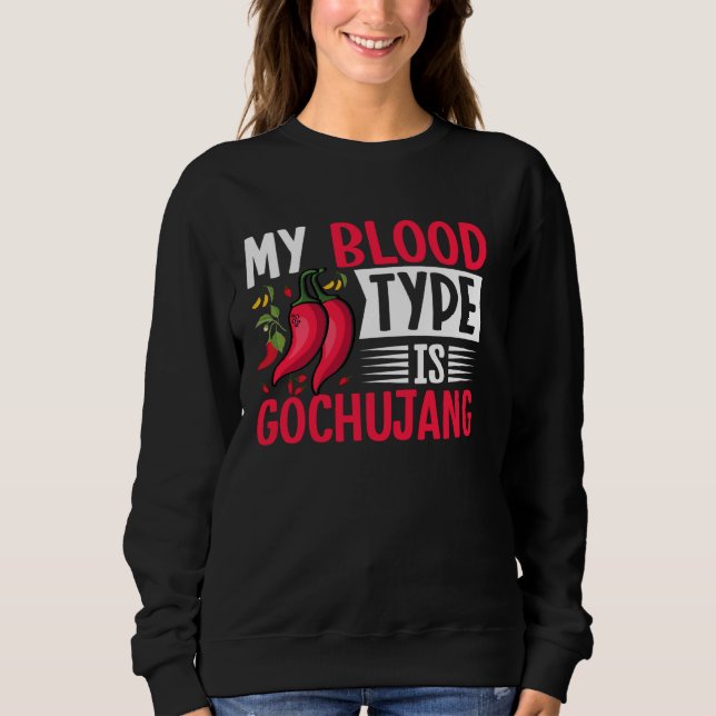 Sweatshirt Gochujang Chili Paste Coréen Sauce Coréen Goch (Devant)