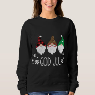 Sweatshirt God Jul Swedish Joyer Noël Norwegian Cute Gno