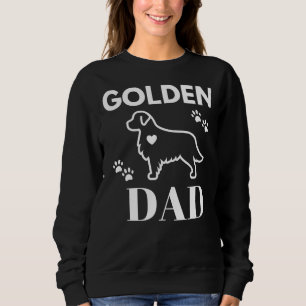 Sweatshirt Golden Dad Vector Golden Retriever