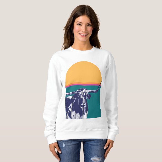 Sweatshirt Golden Hour Longhorn (Devant entier)