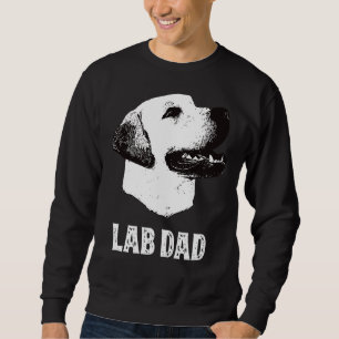 Sweatshirt Golden Lab Papa Labrador Retriever