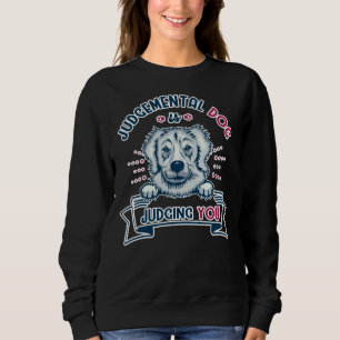 Sweatshirt Golden Retriever Chien Maman Golden Flat Coat Prop