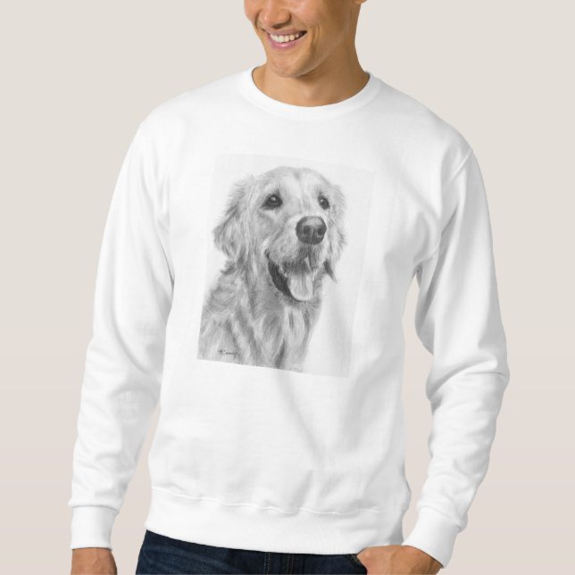 Sweatshirt Golden retriever Duncan (Devant)