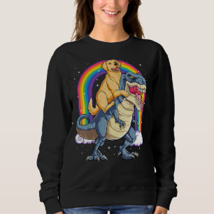 Sweatshirt Golden Retriever équitation Dinosaur Rex Boys Rain
