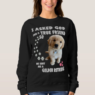 Sweatshirt Golden Retriever Golden Retriever mignon Golden Re