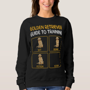 Sweatshirt Golden Retriever Guide Pour L'Entraînement Obedien