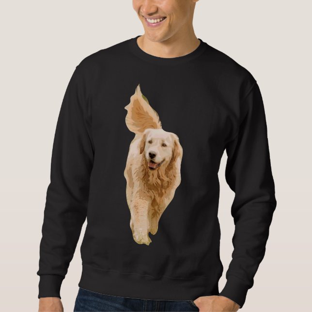 Sweatshirt Golden Retriever Lab (Devant)