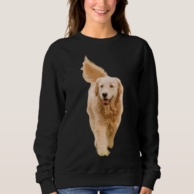 Sweatshirt Golden Retriever Lab (Devant)