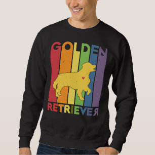 Sweatshirt Golden Retriever Lgbtq Retro 283