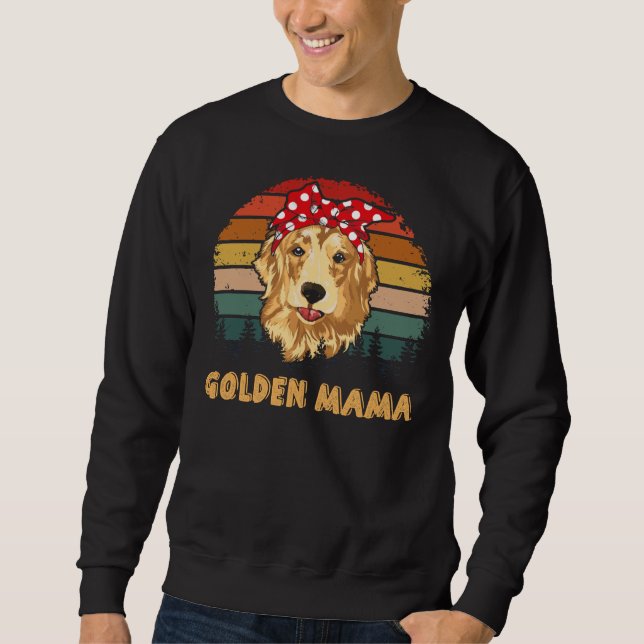 Sweatshirt Golden Retriever Mama (Devant)