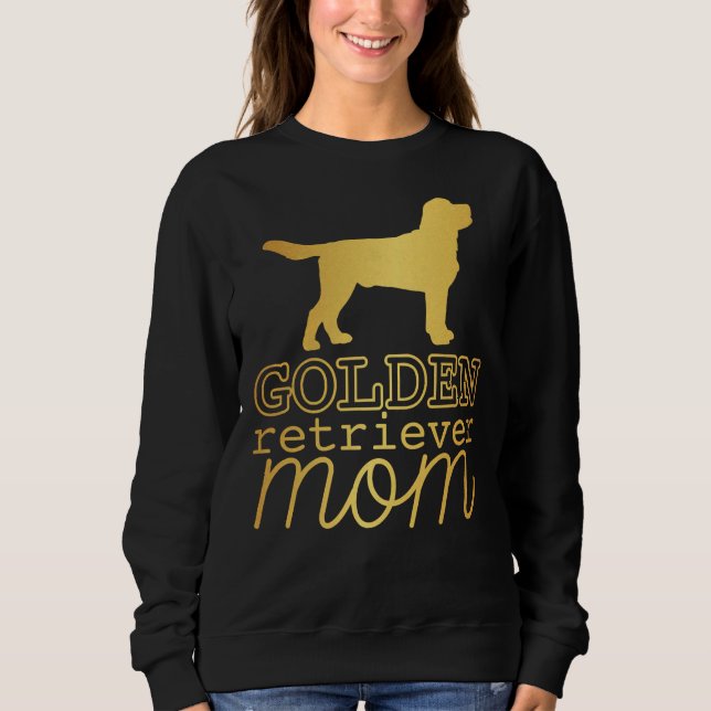 Sweatshirt Golden Retriever Maman Chien Maman (Devant)
