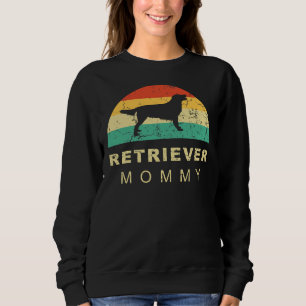 Sweatshirt Golden Retriever maman chien maman Retro Vintage G