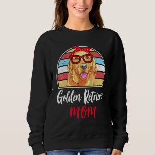 Sweatshirt Golden Retriever Mom mignon chien Vintage