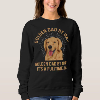 Sweatshirt Golden Retriever Pour Un Père D'Or