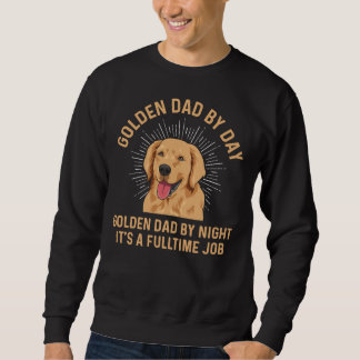 Sweatshirt Golden Retriever Pour Un Père D'Or
