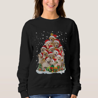 Sweatshirt Golden Retrior Christmas Premium